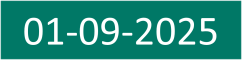 Datum 01-09-2025