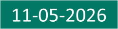 Datum 11-05-2026