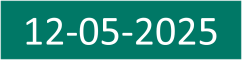 Datum 12-05-2025