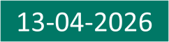 Datum 13-04-2026